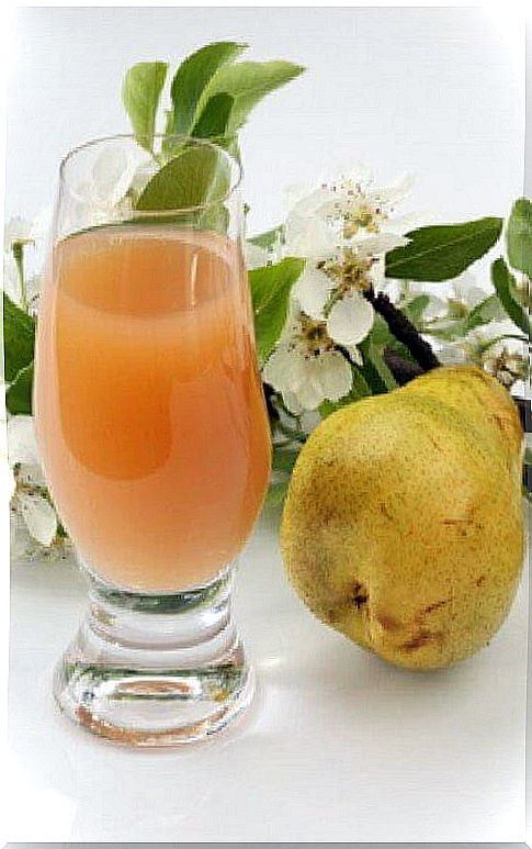 Smoothie that fights stress from pears