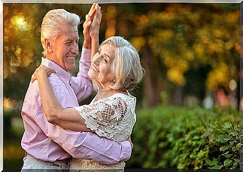 Dancing on the exercise list for the elderly