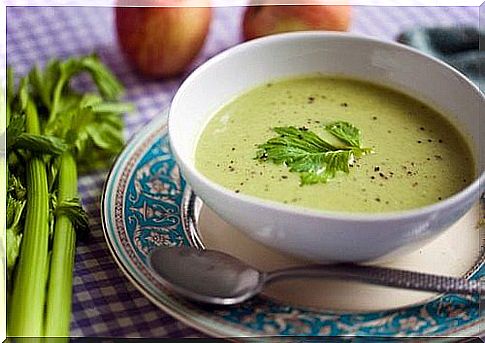 Vegetables included in delicious soups for detoxifying the body