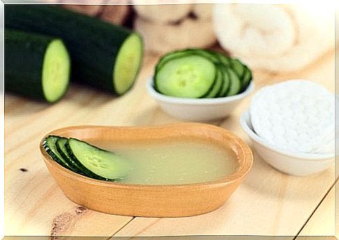 Natural treatments for toning the skin with cucumber