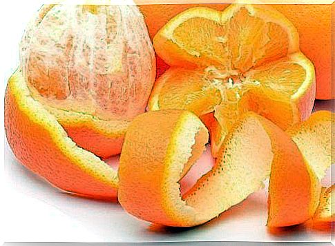 Natural ways to get rid of ants such as orange peel