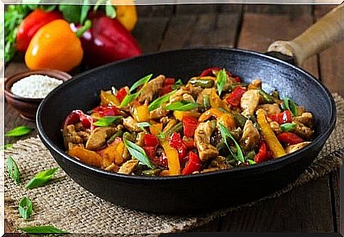 Delicious chicken recipe with vegetables