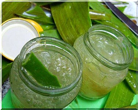 Aloe vera gel is an effective natural remedy