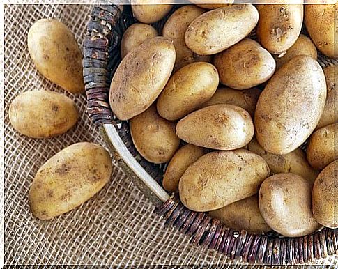 Potatoes included in the list of foods rich in potassium