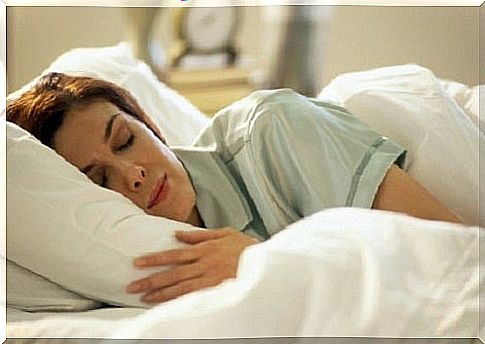 Young woman using treatments for sleep apnea